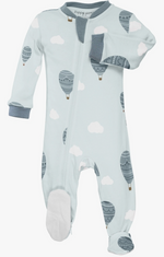 Load image into Gallery viewer, Zippy Jamz Organic Onesie - Footed 3-6 Months
