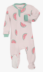 Load image into Gallery viewer, Zippy Jamz Organic Onesie - Footed 3-6 Months
