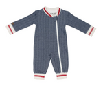 Load image into Gallery viewer, Juddlies Organic Cottage Playsuit 12-18 Months
