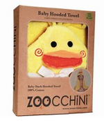 Load image into Gallery viewer, Zoocchini Hooded Baby Towel
