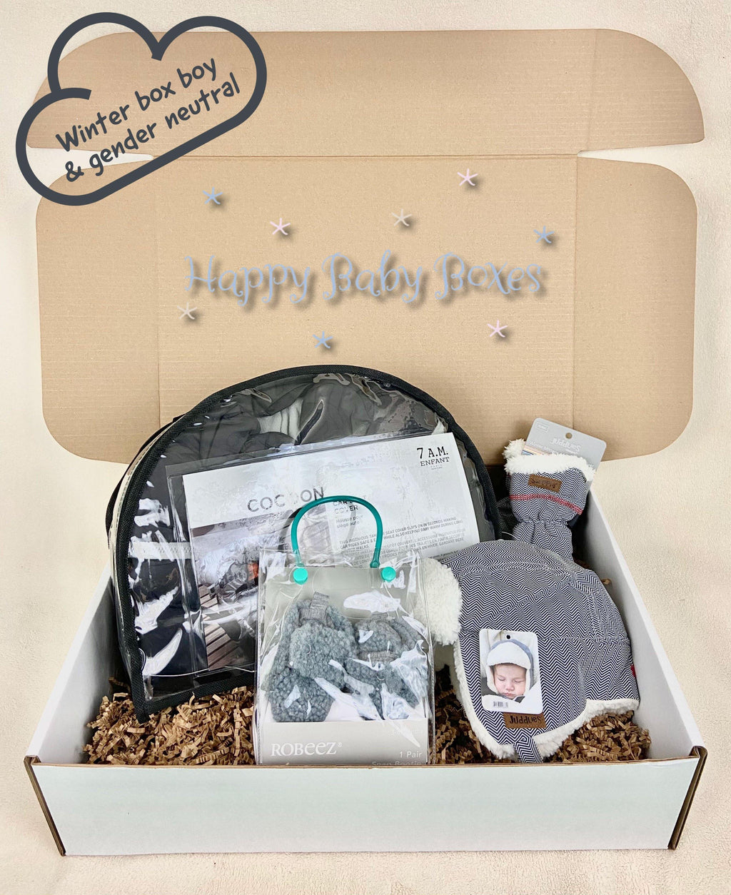 0-6 Month Winter Baby Box - Happy Baby Boxes