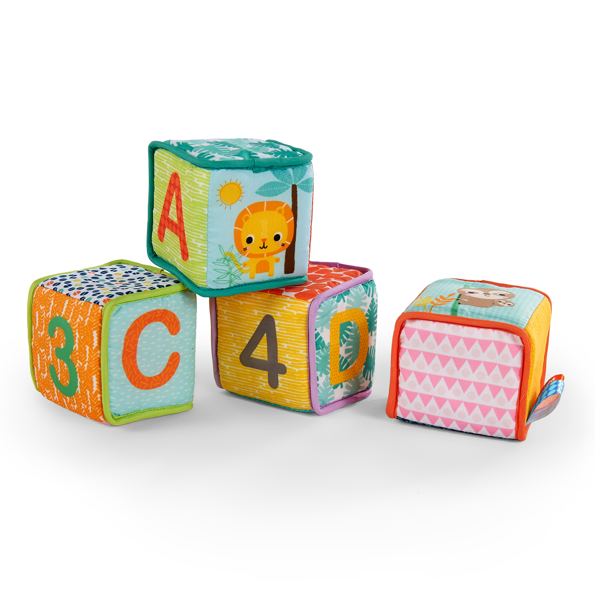 Bright Starts Grab & Stack Blocks - Happy Baby Boxes