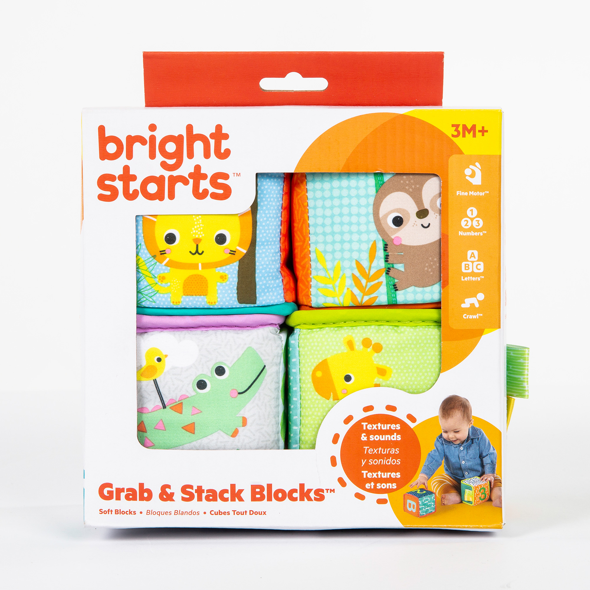 Bright starts grab and stack deals blocks